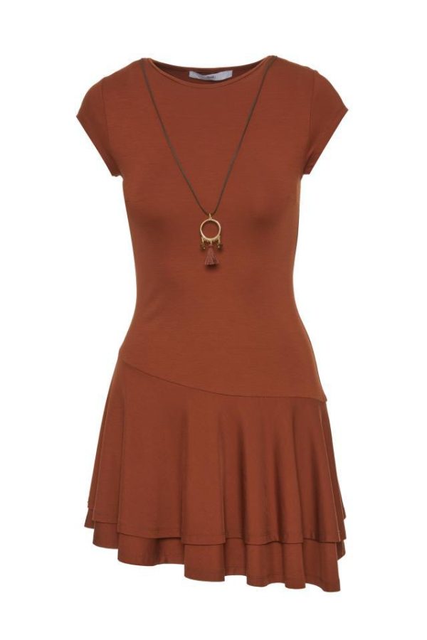 Vestido asimétrico Bsb