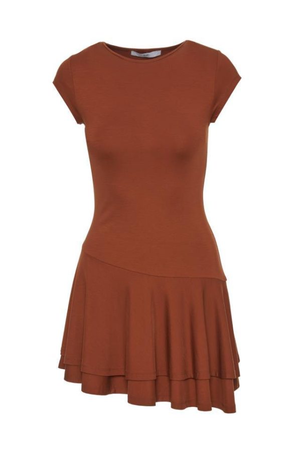 Vestido asimétrico Bsb