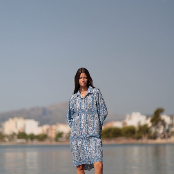 Vestido Camisero Viento Cálido