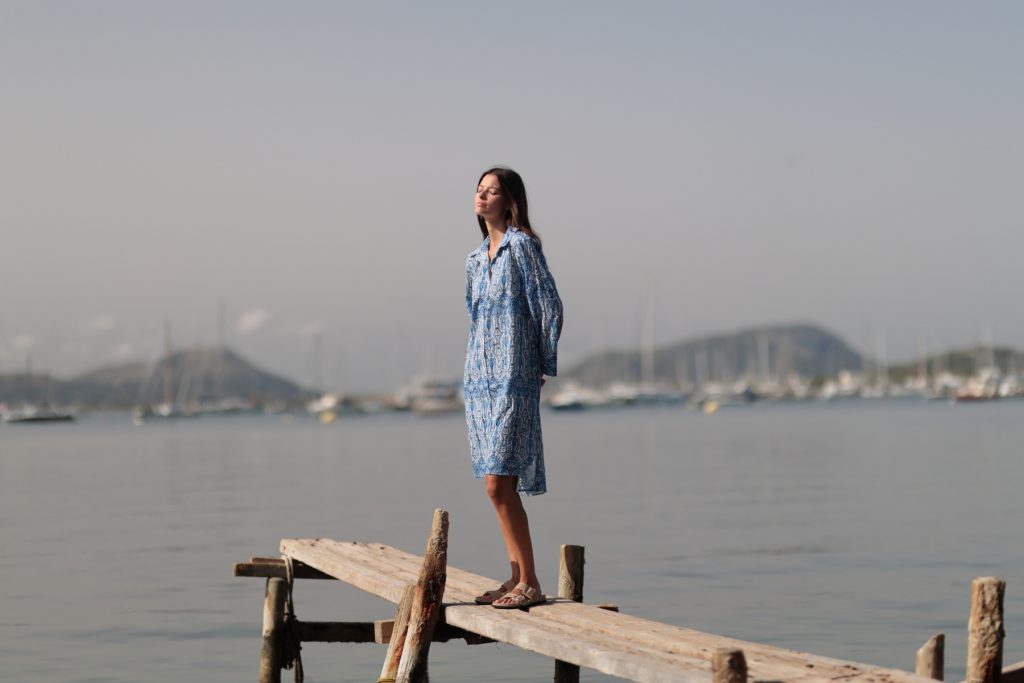Vestido Camisero Viento Cálido