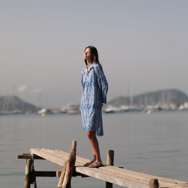 Vestido Camisero Viento Cálido