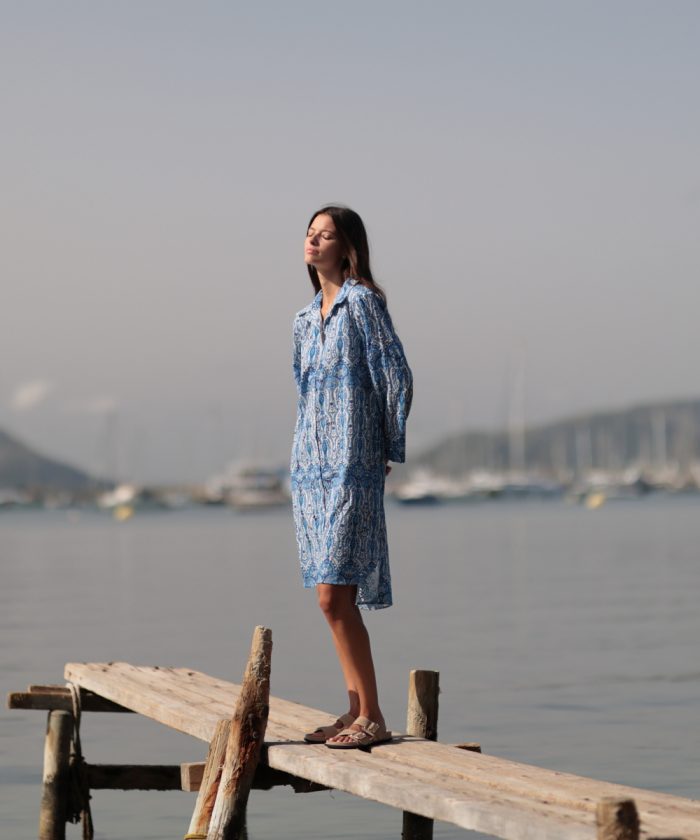 Vestido Camisero Viento Cálido