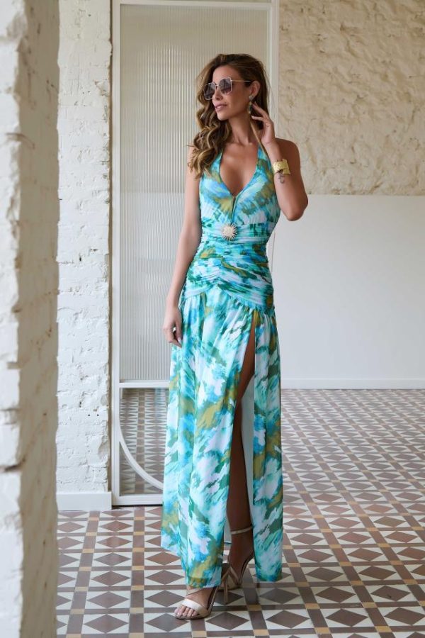 Vestido Bisbita camaleónica