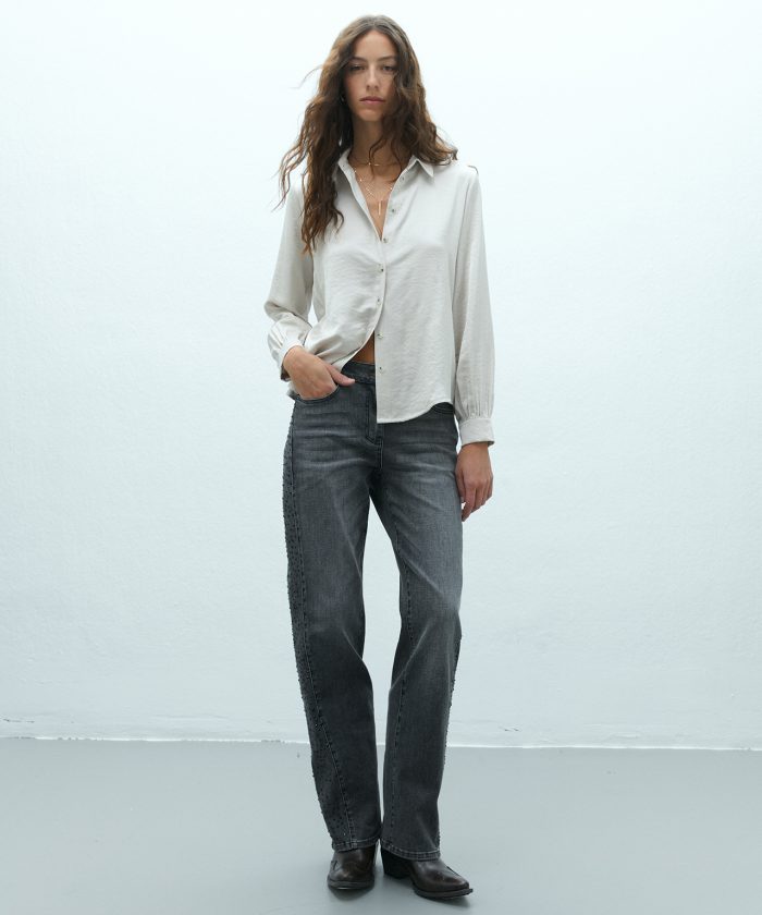 andam-camisa-raso-crudo-1 Camisa de raso crudo ANDAM vista frontal