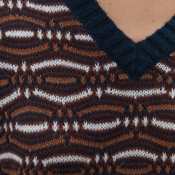 andam-jersey-jacquard-geometrico-5 Jersey jacquard geométrico ANDAM combinado con pantalón crudo