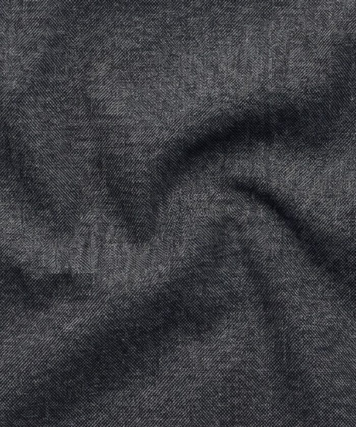 Pantalón culotte de paño gris antracita ANDAM vista frontal