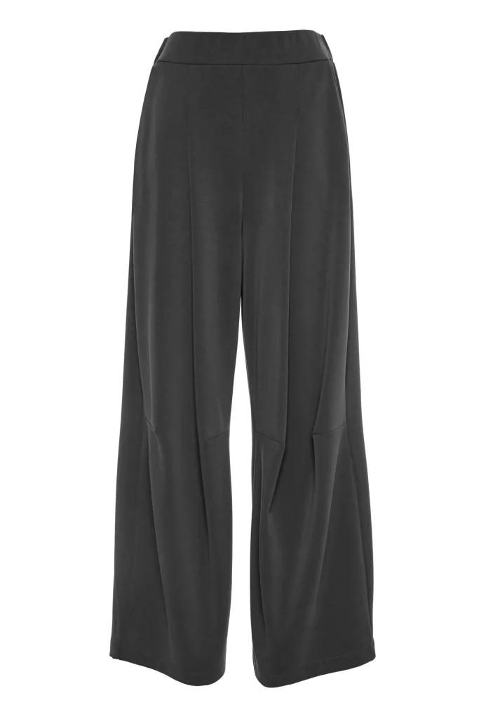Pantalón palazzo BSB en gris oscuro