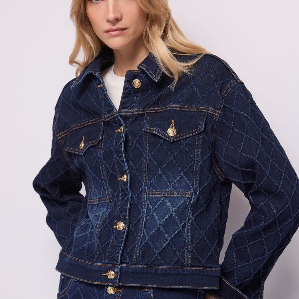 Cazadora vaquera jacquard Gaudí Jeans