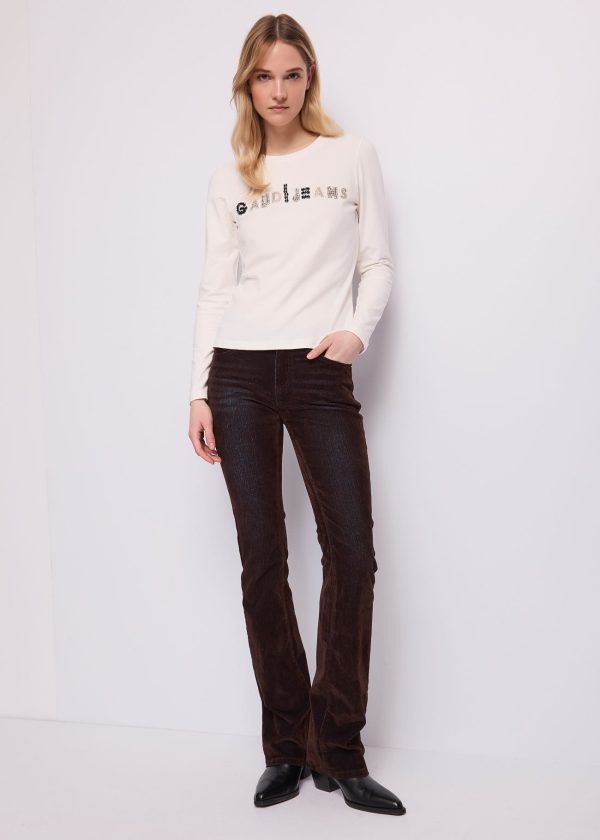 Vaquero bootcut flocado Gaudí Jeans