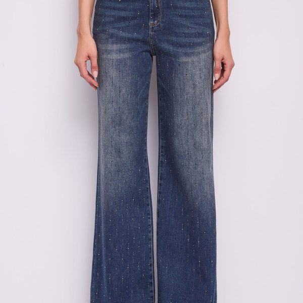 Vaquero de pierna ancha de Gaudí Jeans visto de frente