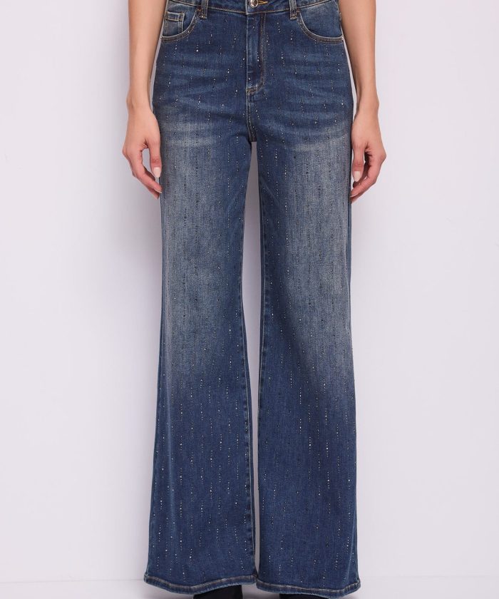 Vaquero de pierna ancha de Gaudí Jeans visto de frente