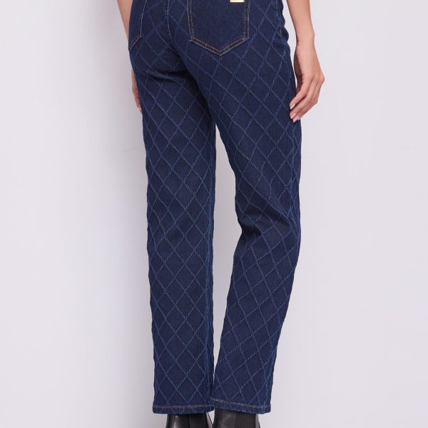 Vaquero recto jacquard Gaudí Jeans