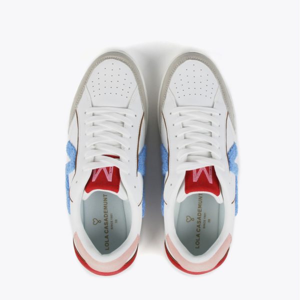 zapatillamulticolorMtoalla02 Deportiva Multicolor Con M Efecto Paño